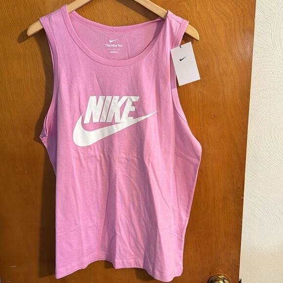 Nike Tank Top Mens Medium Pink - Picture 1 of 2